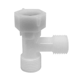  Plastic T-adapter with Rubber Washer