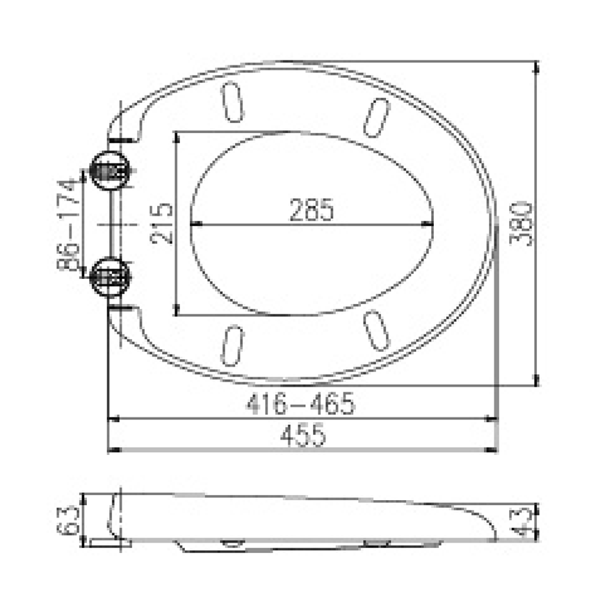 Standard Round European Design BPOTOINB