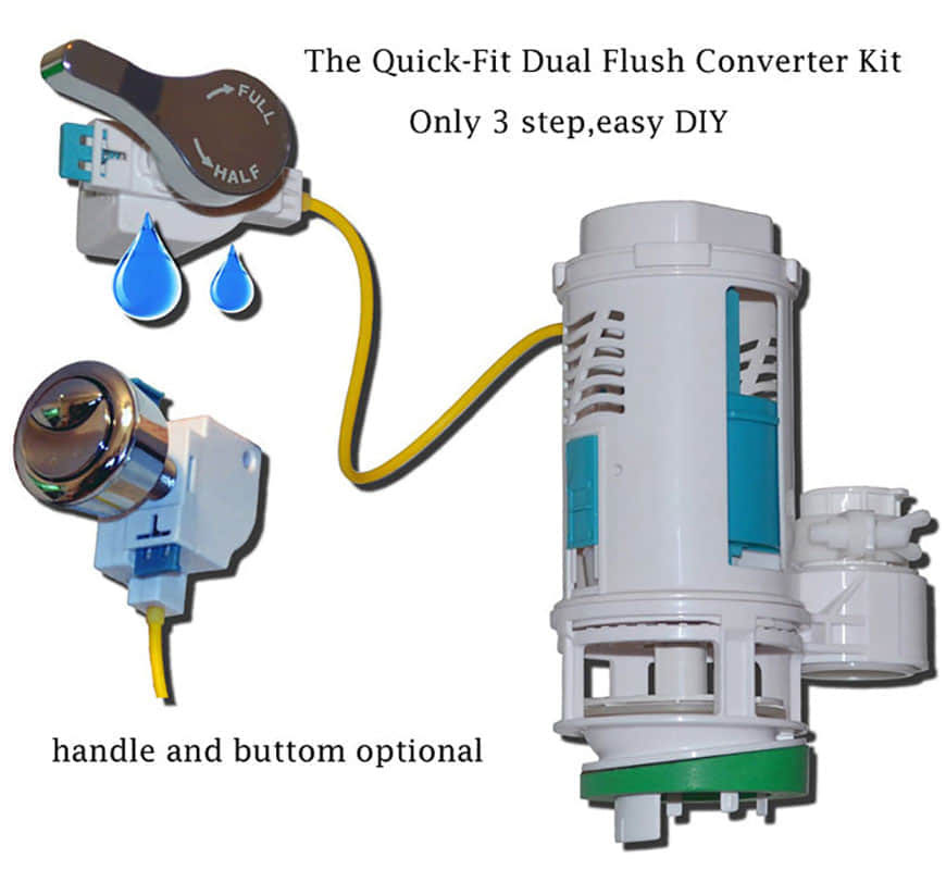 3 Inch Dual Flush Conversion Kit