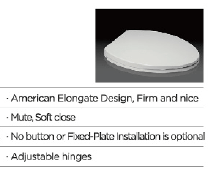 American Elongate Design Toilet Seat BP0T04NB